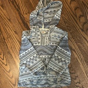 Kids faherty poncho (size 4)